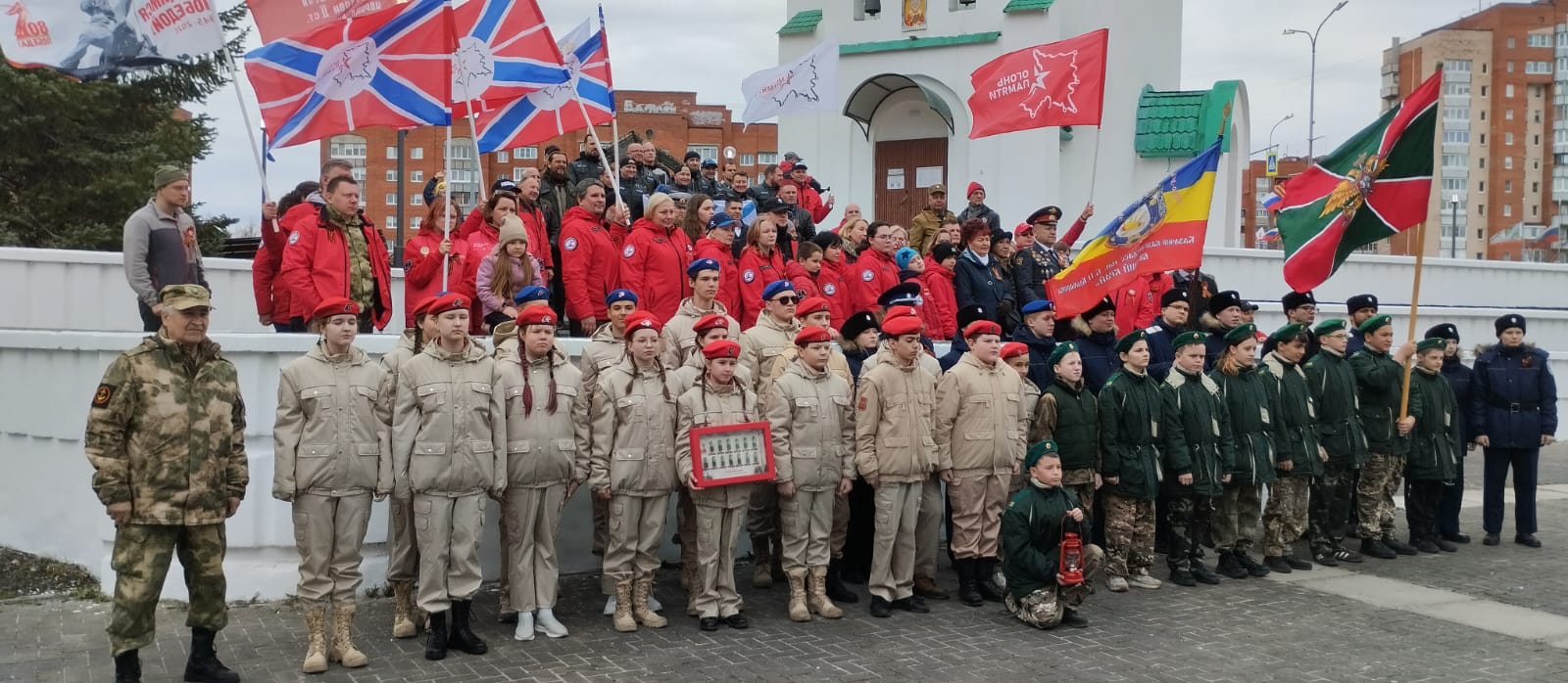 Юнармейцы отряда &amp;quot;Легион 47&amp;quot; приняли участие в автопробеге &amp;quot;Огонь памяти&amp;quot;.